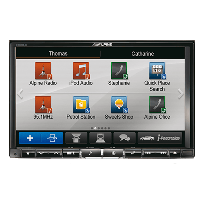 * ALPINE 2DIN 8 MULTIMEDIA STATION