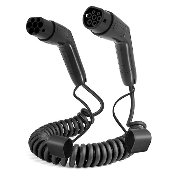 Avant Spiral ladekabel til elbil Type-2 16A 3-faset - 5 meter