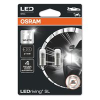 Osram LED Pære Hvid T4W - 2 stk.