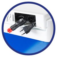 ZORN 29L blå elektrisk køleboks til bil 12/230V