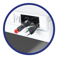 ZORN 30L elektrisk køleboks 12/230V og USB tilslutning