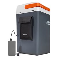 ZORN 30L elektrisk køleboks 12/230V inkl. Powerbank