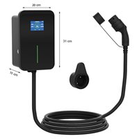 Avant ladeboks til elbil 22kW/32A 3-faset 7 Meter Multi