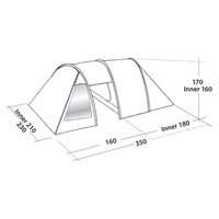 Easy Camp Telt Galaxy 300 Rustic Green