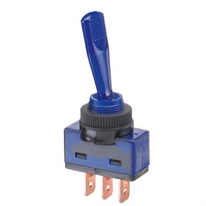 Kontakt vippe on-off blå 20amp