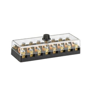 Sikringsholder 8 stk. med låg