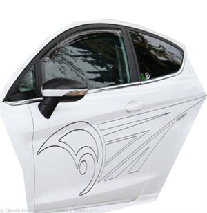 Climair vindafviser Ford Fiesta 3drs 08-