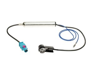 Antenneadapter Fakra(m)-ISO(m) 12V fantomstrøm