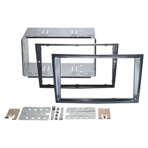 2-DIN kit div. Opel - farve: sort