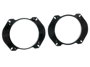Højttalerramme Alfa GTV/Fiat/Peugeot Ø130mm bagdør