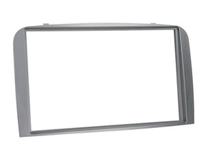 2-DIN radioramme Alfa Romeo 147 00-10/GT 03-10 sølv