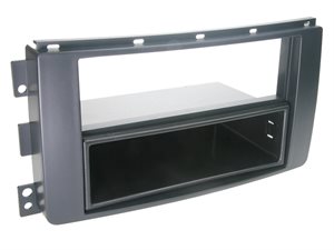 Radioramme 2-DIN smart for two 07-> sort
