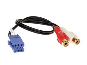 Aux in adapter Grundig MINIiso til phono