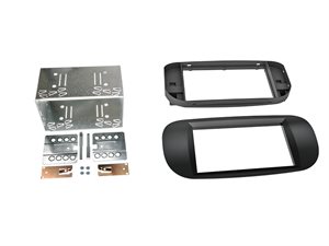 2-DIN kit Fiat 500 05->  sort
