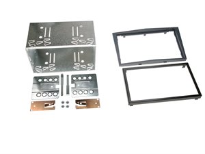 2-DIN kit Opel diverse mørkgrå