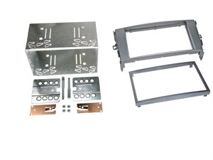 2-DIN kit Auris 07-> antrazit