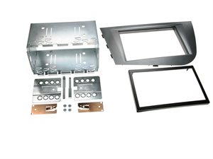 2-DIN kit Leon 05-> antrazit