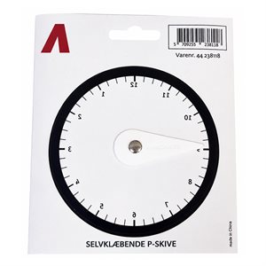 Avant selvklæbende p-skive 145x125mm