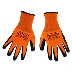 Arbejdshandsker BLACK and DECKER Str. L