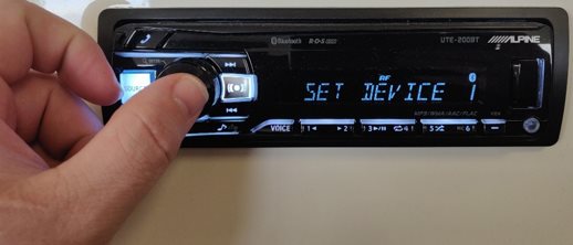 Opsætning af BLUETOOTH på Bilradio