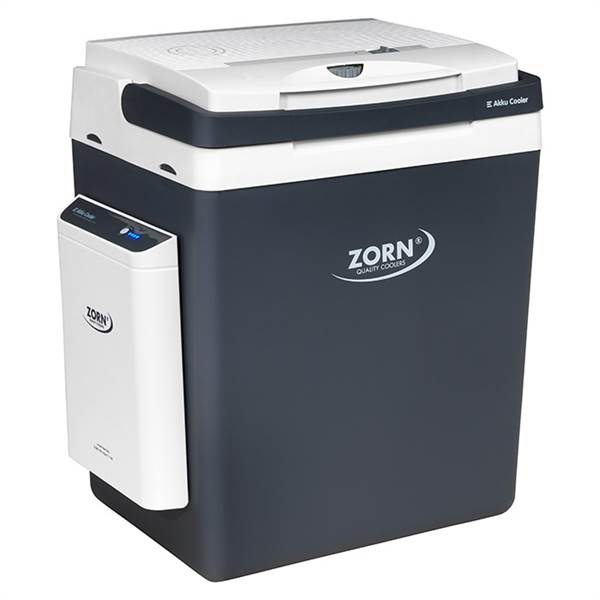 ZORN 30L elektrisk køleboks 12/230V inkl.batteri 20,8 Ah