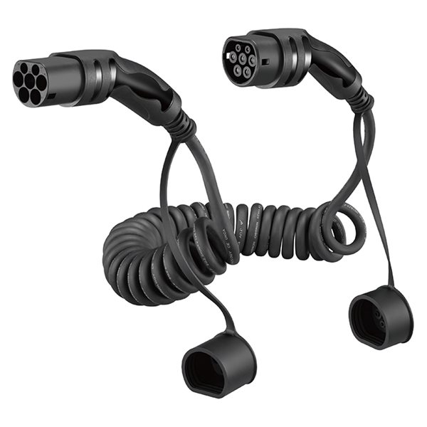 Avant Spiral ladekabel til elbil Type-2 32A 3-faset - 5 meter