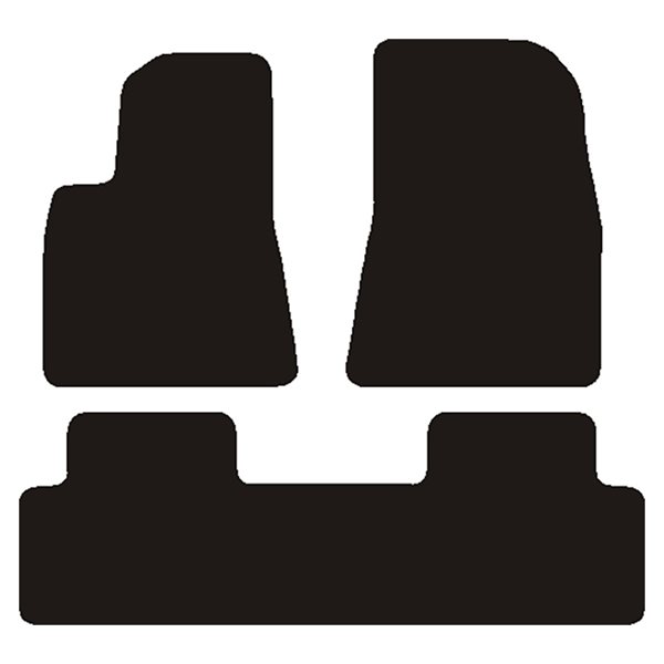 Måttesæt Tesla Model 3 07/2017- Velour