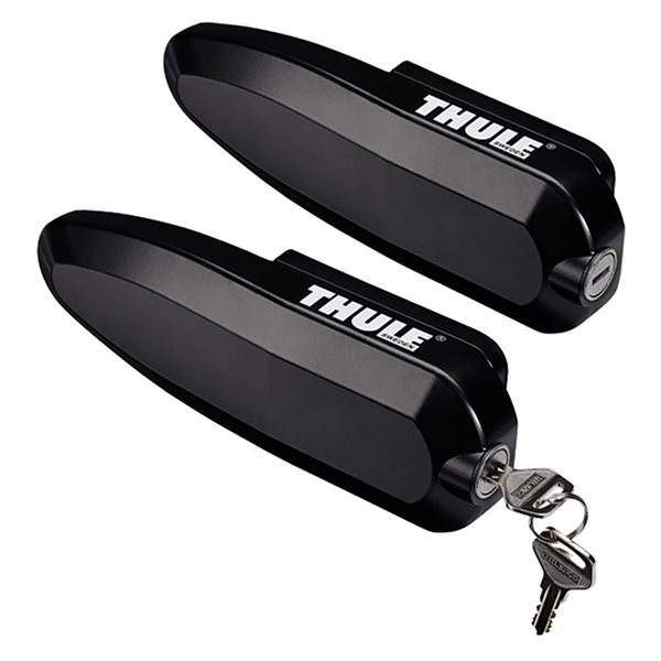 THULE varerumslås, 2 stk. sort