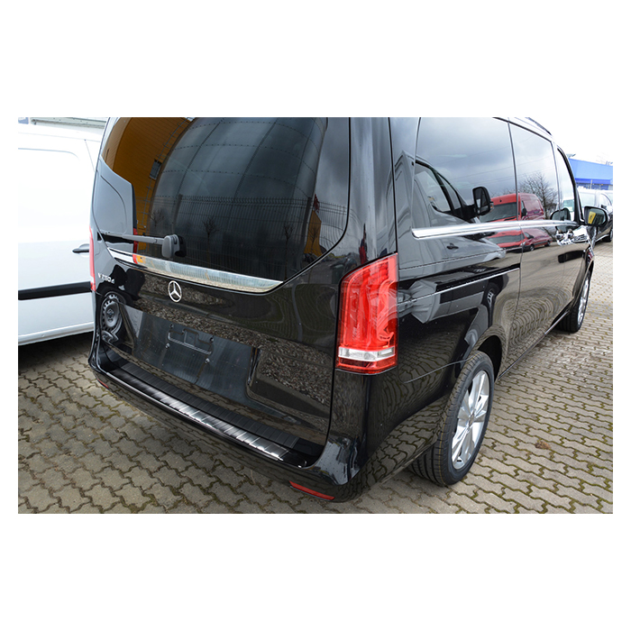 Læssekantbeskytter Mercedes V-klasse W447 2014- Sort