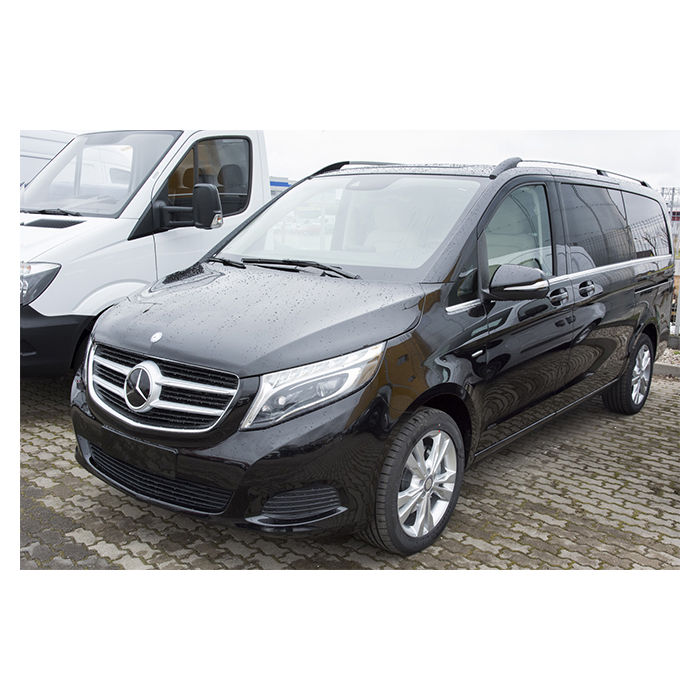 Læssekantbeskytter Mercedes V-klasse W447 2014- Sort