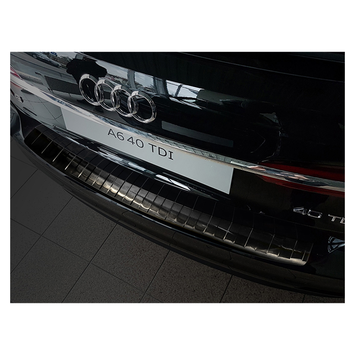 Læssekantbeskytter Audi A6 C8 Avant 2018- Sort