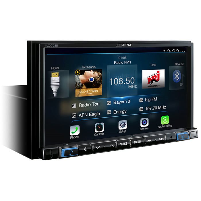 Alpine ILX702D Apple Carplay 2DIN 7