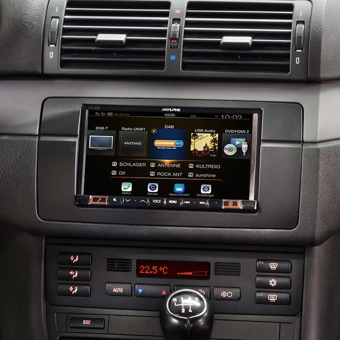 Alpine Style ILX702E46 Apple Carplay 2DIN BMW 3 E46