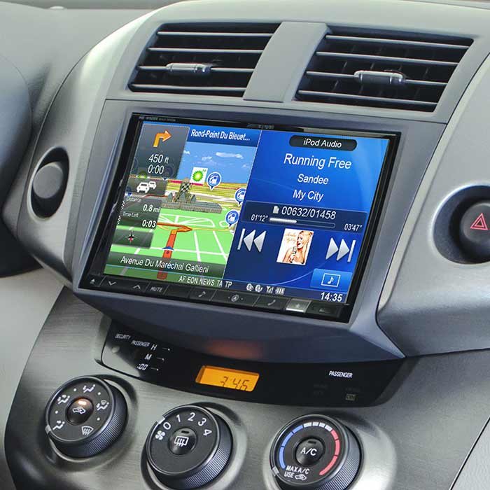 2DIN 8 kit til Toyota RAV4