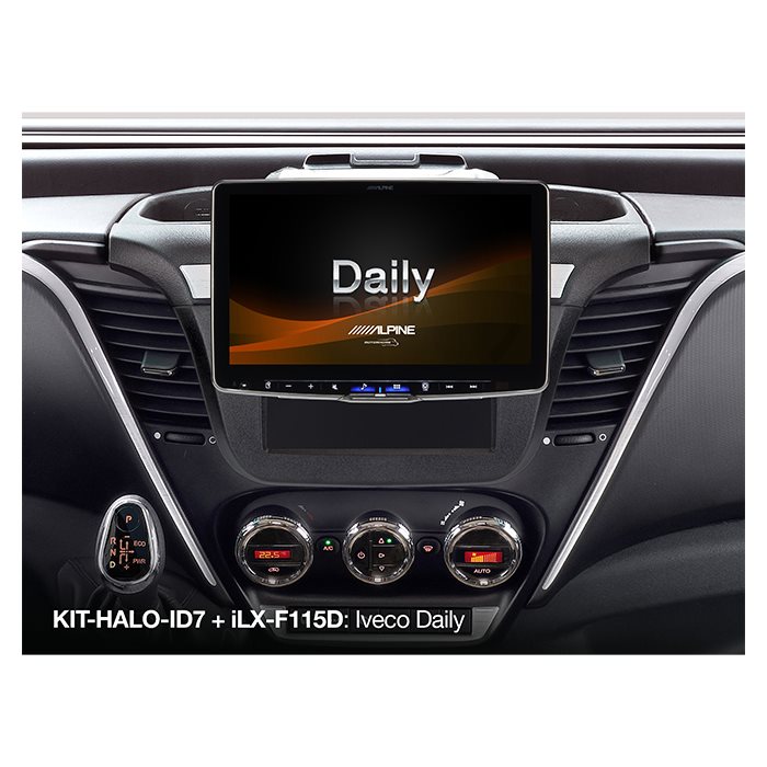 Alpine kit til HALO 9 og HALO 11 til Iveco daily 7