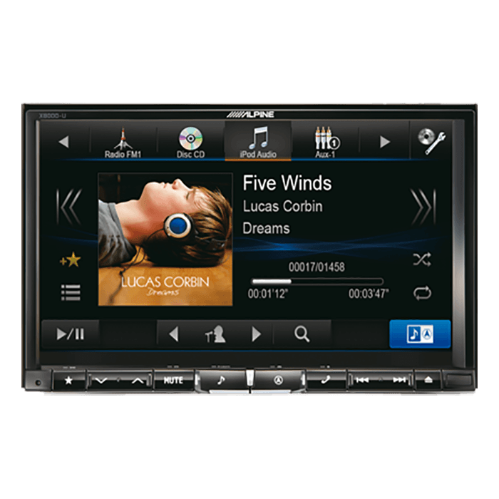 * ALPINE 2DIN 8 MULTIMEDIA STATION