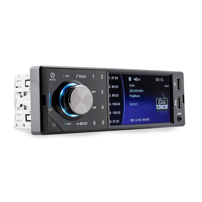 Caliber Bilradio DAB+ tuner, Håndfrit Bluetooth
