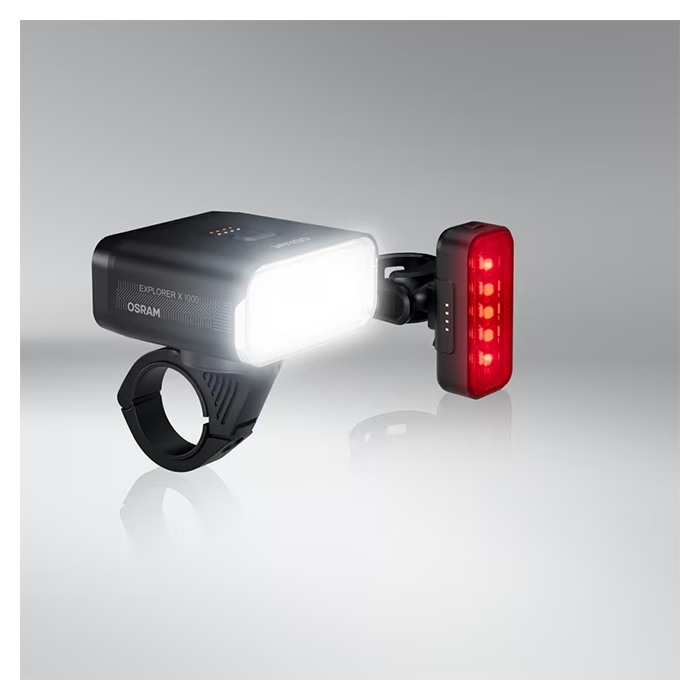 Osram LEDsBike Explorer X 1000 Spot i sæt med 2 stk.