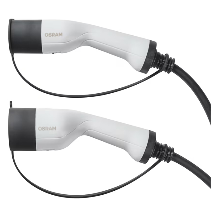 Osram Ladekabel type 2 16A 3-faset 5m inkl. taske