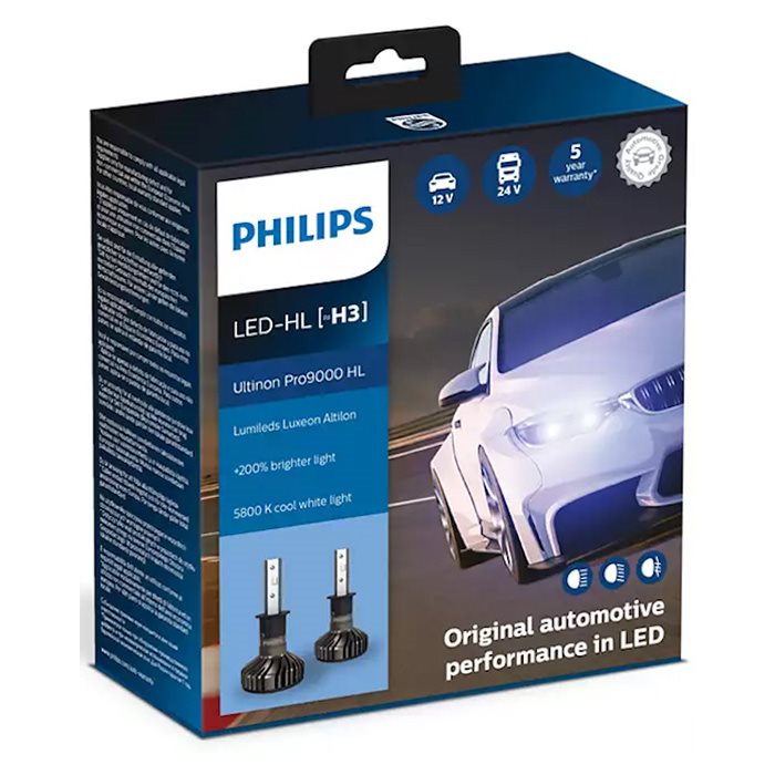 Philips Ultinon Pro9000 LED H3