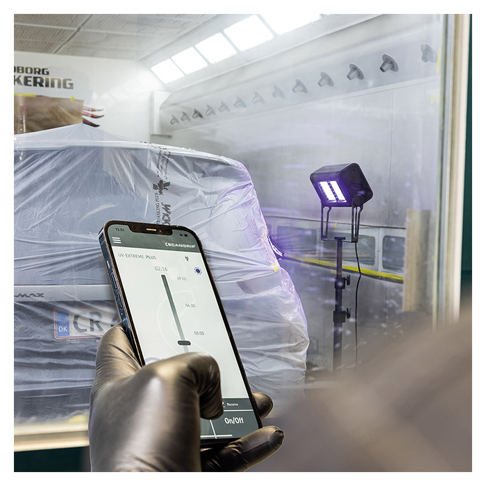 Scangrip UV-Extrem Plus, Projektørlys
