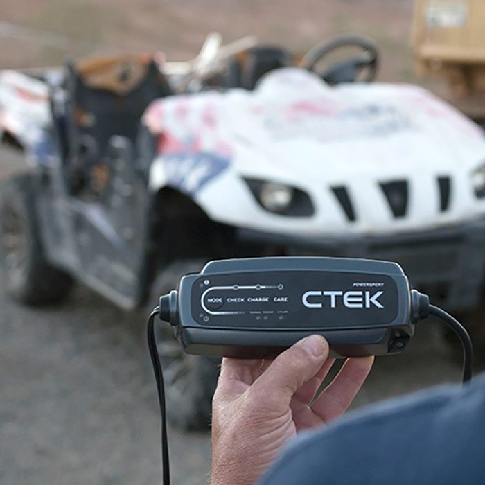 Ctek lader Lithium og LA batterier