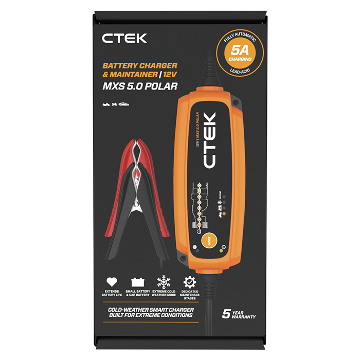 CTEK MXS 5.0 Polar lader 12V
