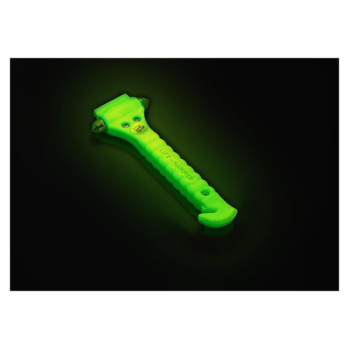 Lifehammer, glow grøn