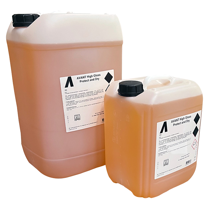 Avant High Gloss Protect and Dry 10L