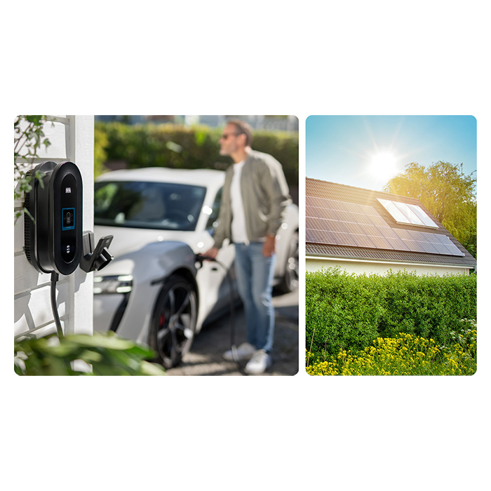 DEFA Power Solar ladestation 6 m. kabel 22kw