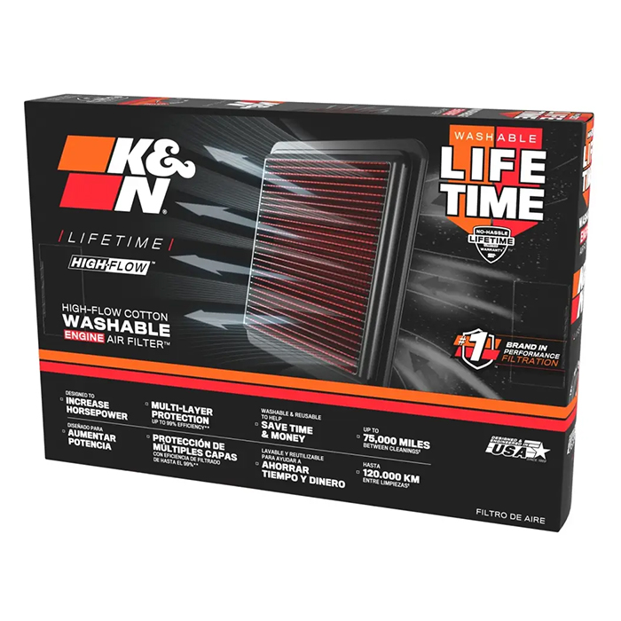 K&N YA-9021 Performance luftfilter til Yamaha