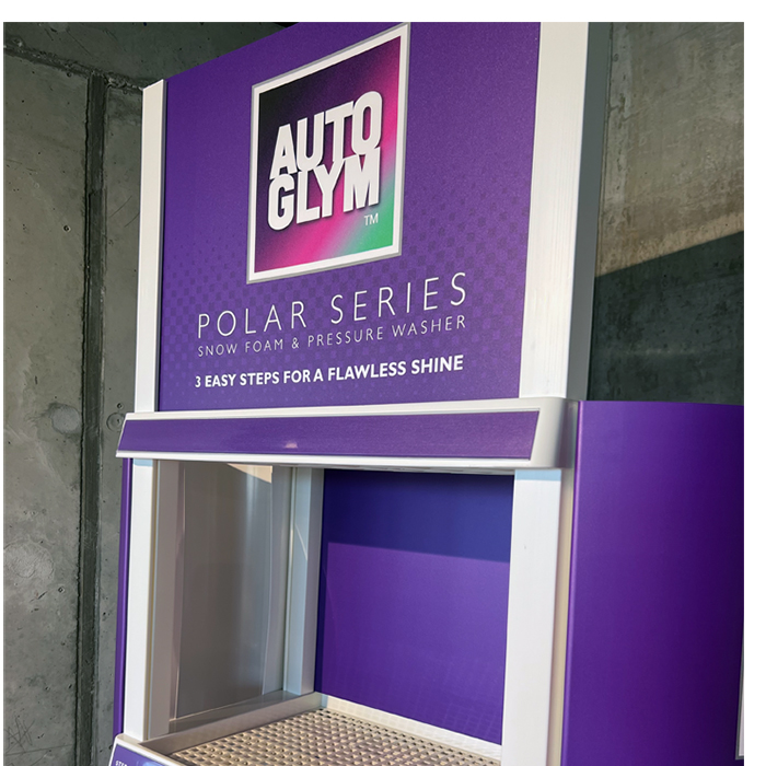 Autoglym Polar Gulvstativ med 4 hylder