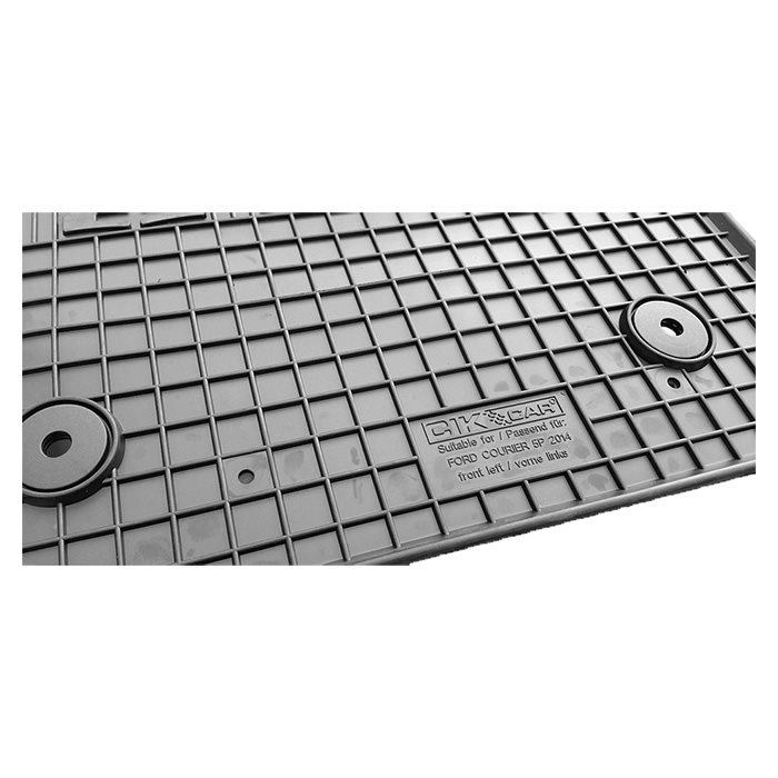 Gummimåtter Ford Courier Tourneo 2014- 5 pers.