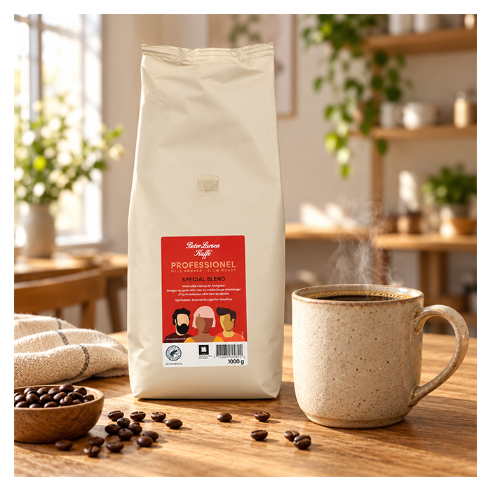 Peter Larsen Special Blend kaffe, Hele Bønner 1000g